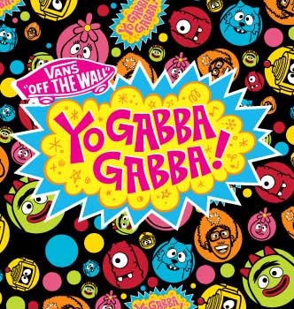 Designed for Toddlers: Vans x Yo Gabba Gabba! Sneakers