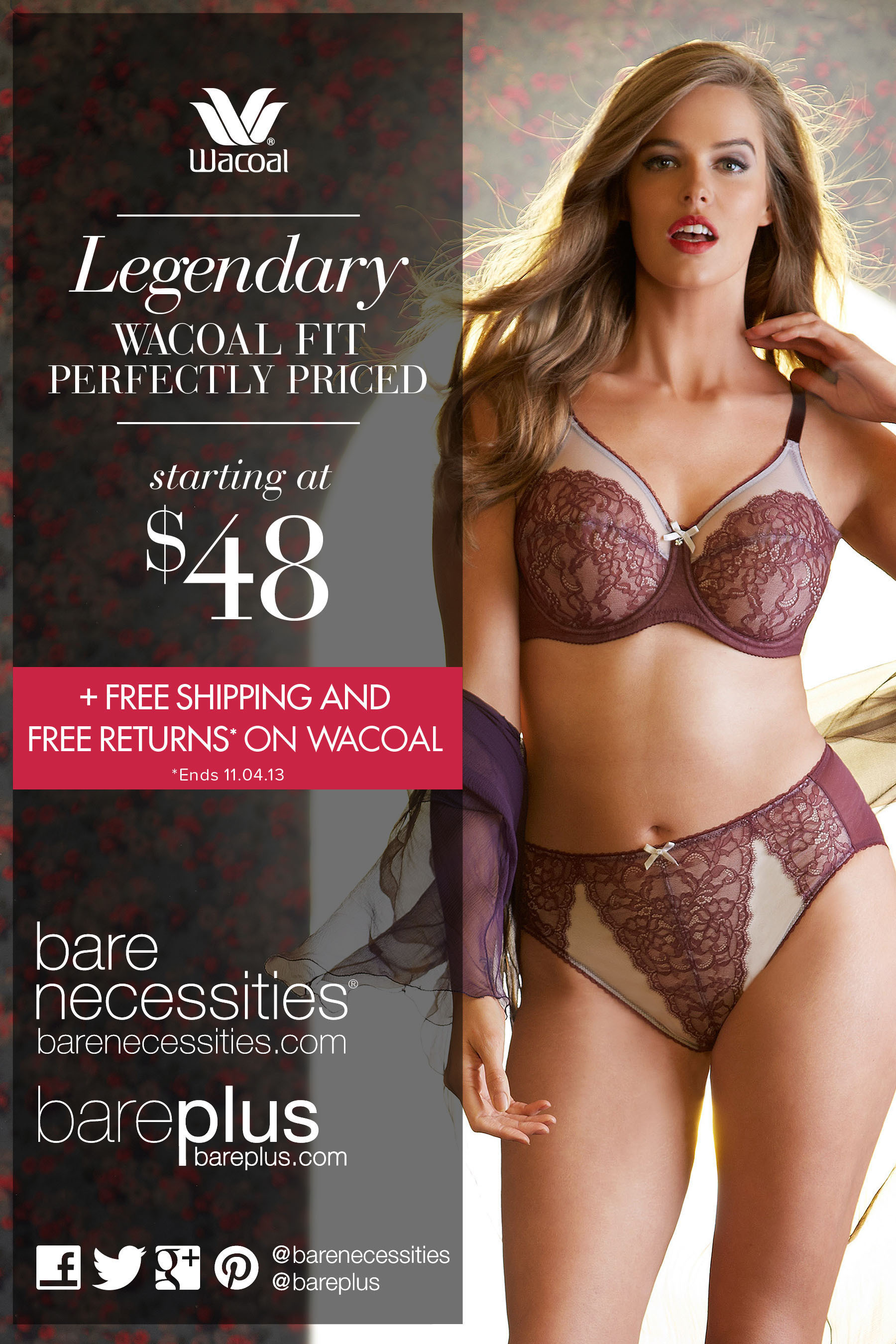 Bare Necessities Unleashes Wacoal: Legendary Fit, Perfectly Priced