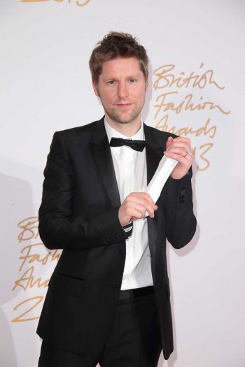 Christopher Bailey MBE (Burberry) (winner, Menswear Designer of the Year and Brand of the Year)