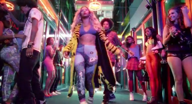 Beyoncé Dons Vintage DKNY Tights in New Music Video