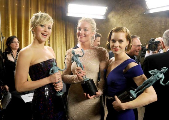 Jennifer Lawrence, Elizabeth Rohm, and Amy Adams