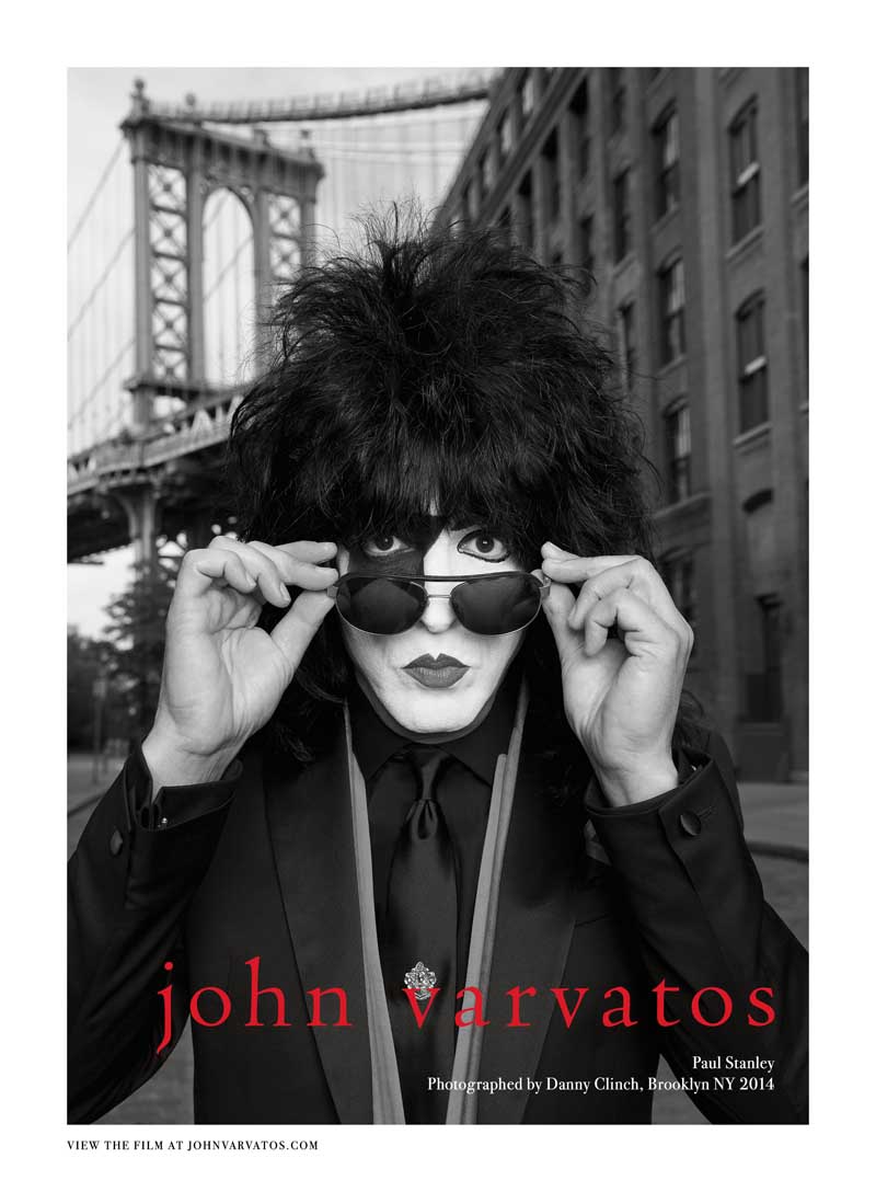 John Varvatos is “Dressed to Kill” with KISS for Spring 2014