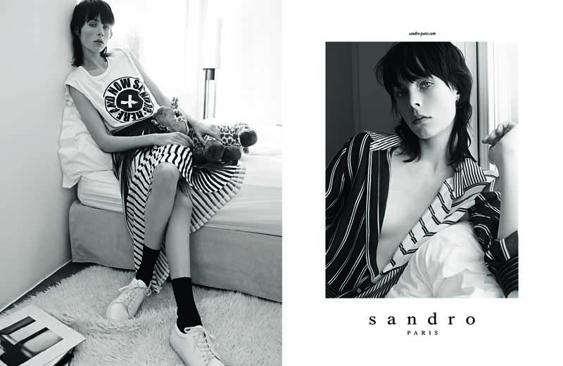 Sandro Reveals Spring/Summer 2014 Ad Campaign
