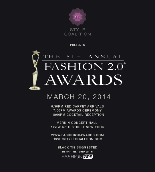 Digital Navigator Award at the 5th Annual Fashion 2.0 Awards