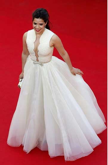 America Ferrera in Georges Hobeika Cannes 2014 02