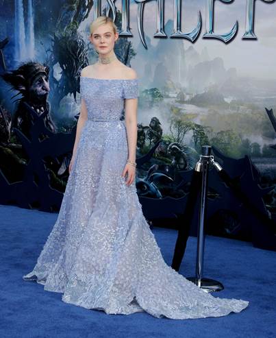 Elle Fanning is the Epitome of Innocent Beauty in Elie Saab
