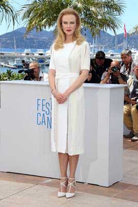 Nicole Kidman in Elie Saab shoes Cannes 2014