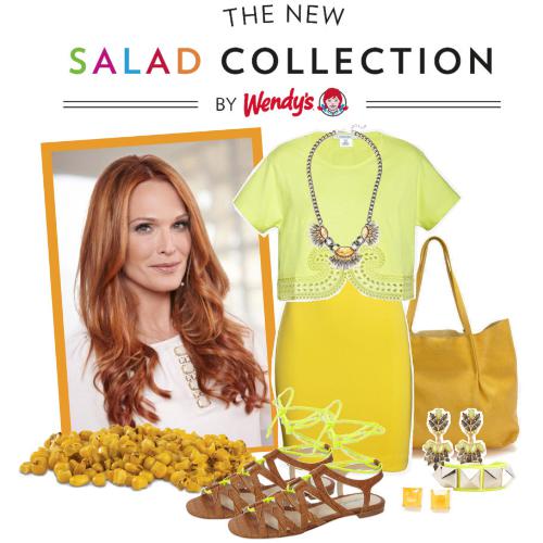 Molly Sims To Give Lucky Fashionista A ‘Fashion 411’ Through Wendy’s #NewSaladCollection Contest