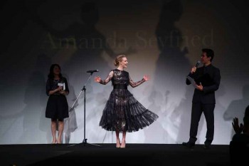 Amanda Seyfried Promotes Cle de peau BEAUTE 2014