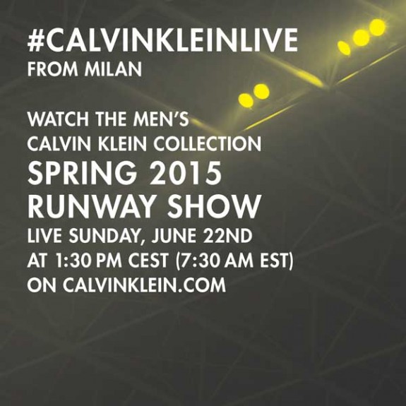 CK Collection MS15 livestream