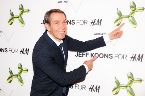 "Jeff Koons at the H&M and Jeff Koons 5th Avenue Flagship Store Celebration"