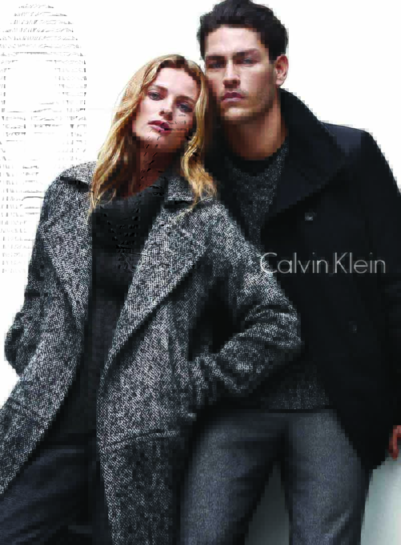 Lara Stone and Matt Terry Headline Calvin Klein Fall 2014 Global Ad Campaign