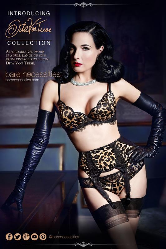 Bare Necessities introduces Dita Von Teese Lingerie Collection