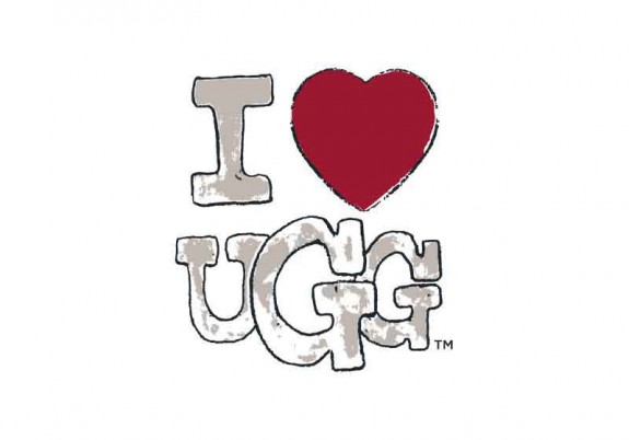 UGG Australia I Heart UGG logo