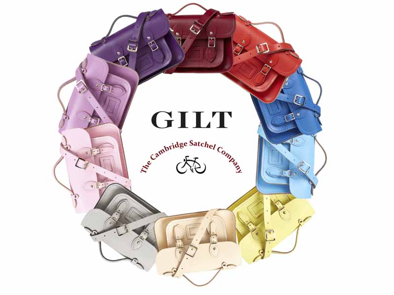 Gilt Launches Exclusive Cambridge Satchel Mini