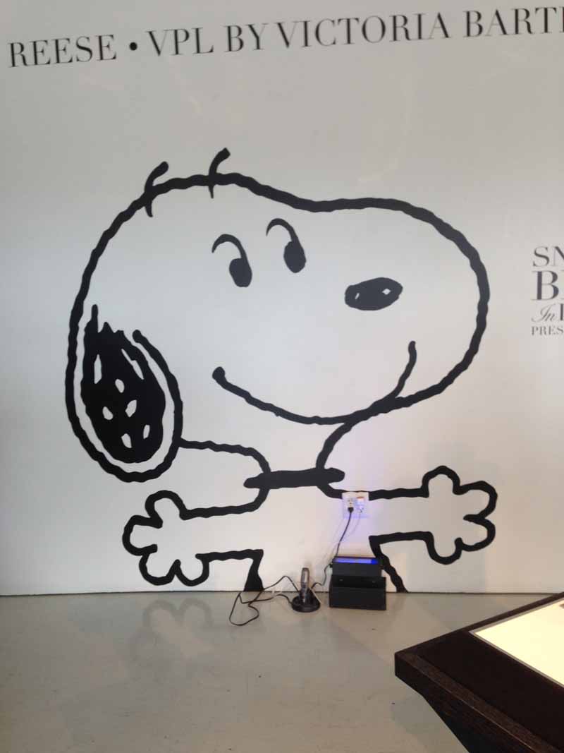 Behind the Scenes at Snoopy & Belle Fashion Exhibit