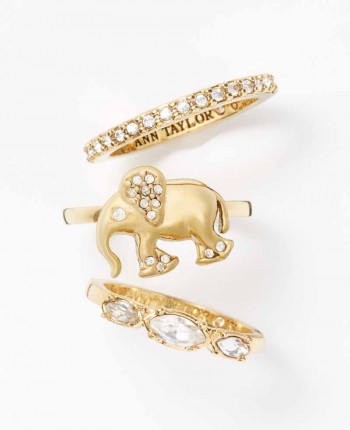 Ann Taylor Elephant Jewelry (2)