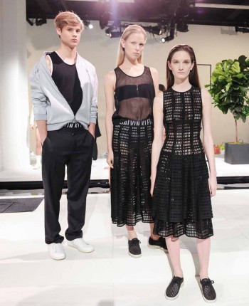 CALVIN KLEIN Presents Spring 2015 Mens and Womens Lines