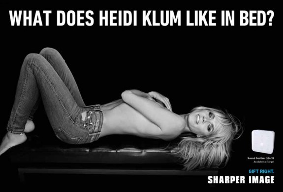 Heidi Klum for Sharper Image 2014 (6)
