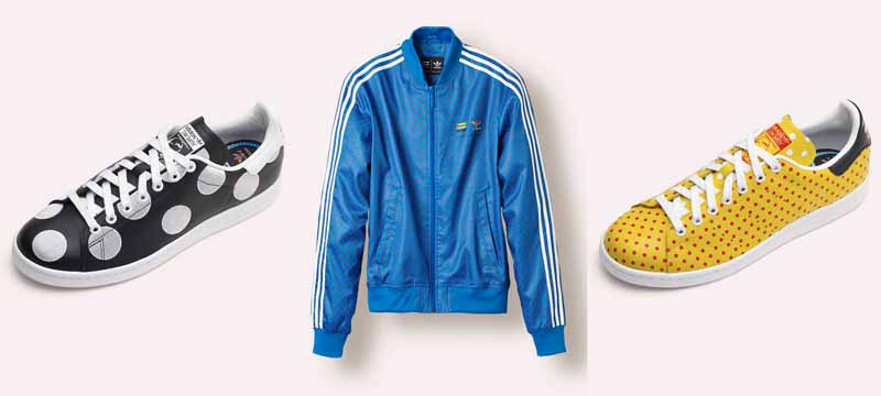 Just in Time for the Holidays: adidas Originals = PHARRELL WILLIAMS Polka Dot Packs Collection