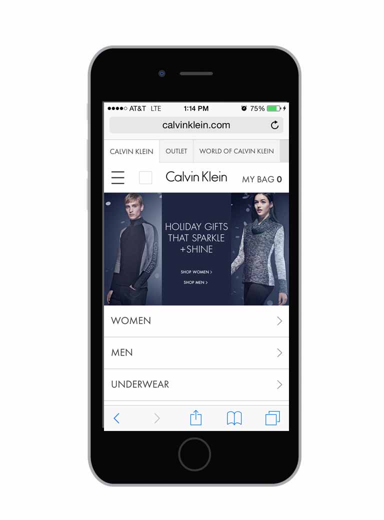 Calvin Klein Expands its E-Commerce Platform for a Global Reach