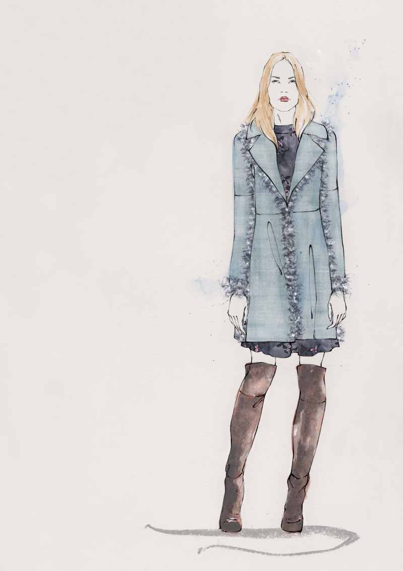 Sneak Peek: Rebecca Taylor Fall 2015 Channels the Eclectic French Girl