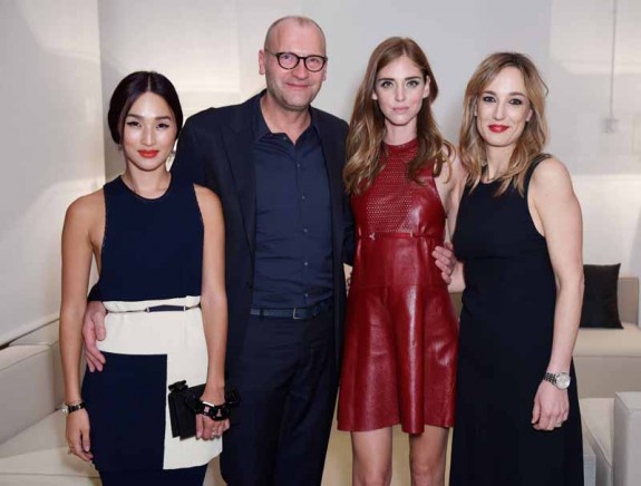  Nicole Warne, Ulrich Grimm, Chiara Ferragni and Laura Burdese