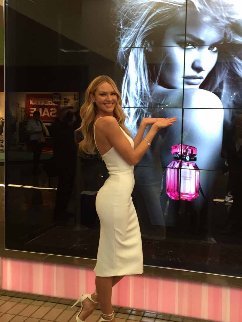 In Dallas, Candice Swanepoel Proclaims It’s #BombshellsDay