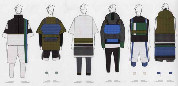 Illustrated Lineup by Livia Bianda, B.F.A. Menswear Design