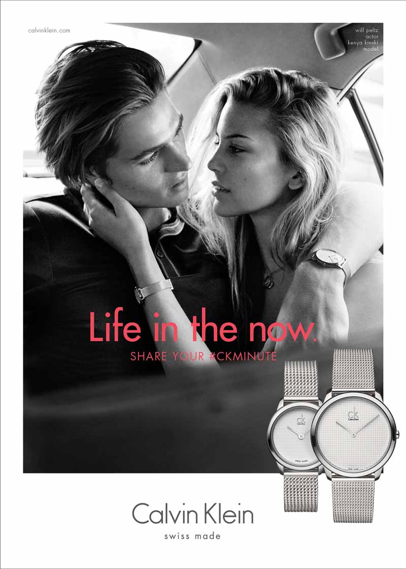 Share Your #CKminute Announces the Calvin Klein Watches Ad Campaign