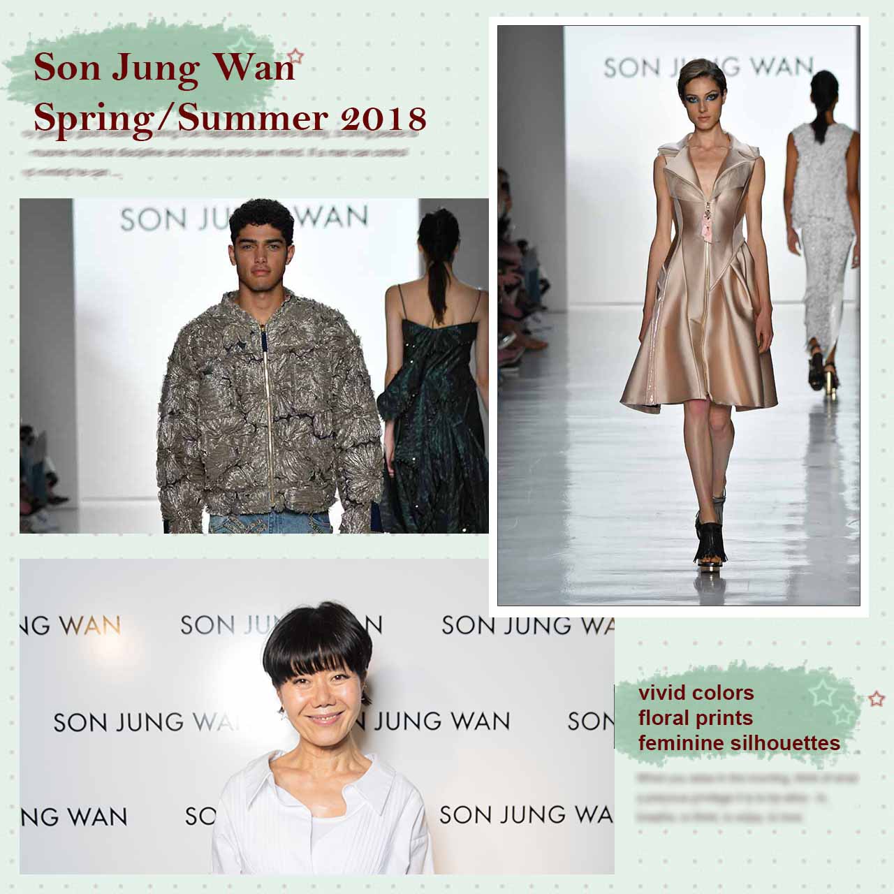 Son Jung Wan Spring 2018: The French Riviera