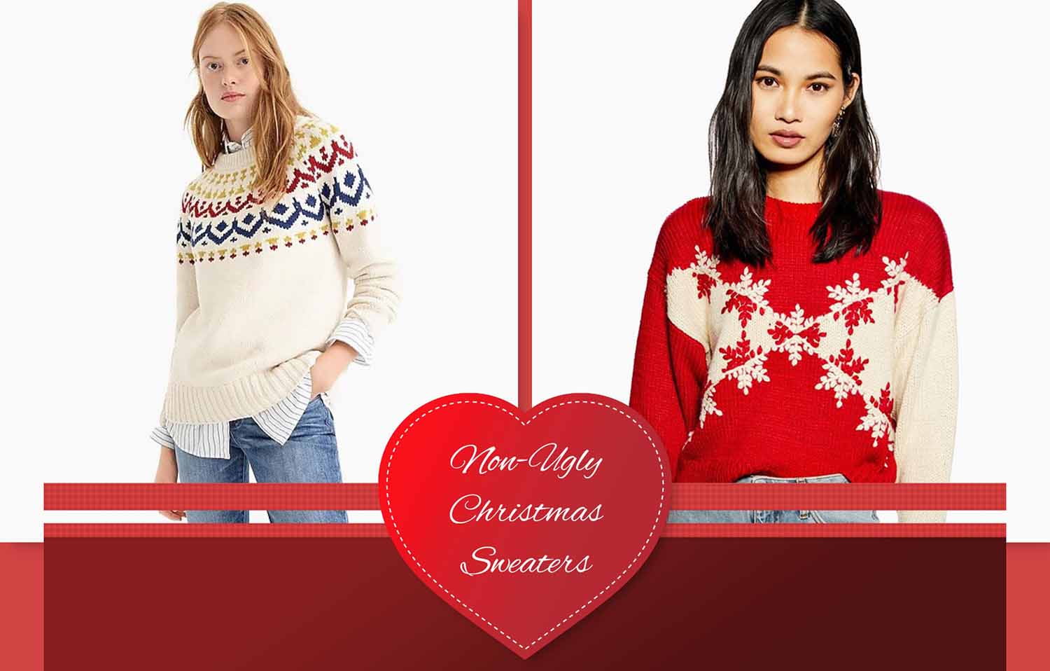 Non-Ugly Christmas Sweater Roundup 2018