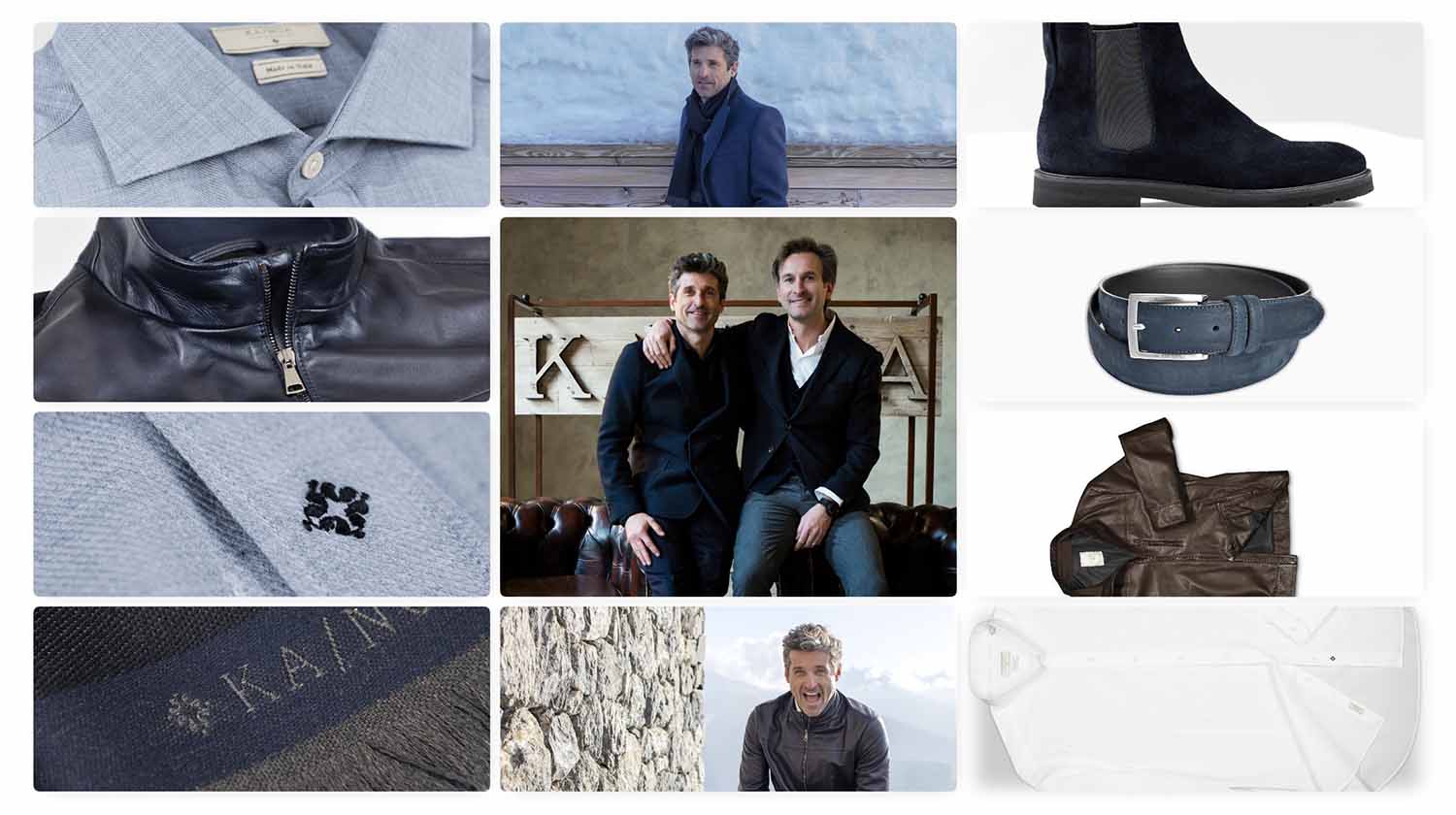 Patrick Dempsey becomes a business partner in Italian luxury men’s brand KA/NOA