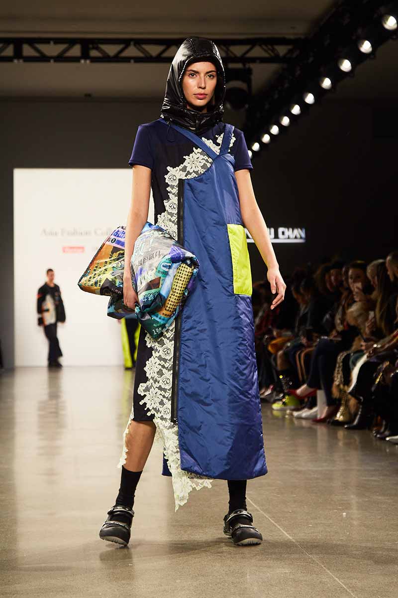 Tsung Yu Chan at Asian Fashion Collection Fall 2019 #NYFW