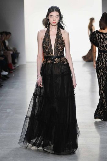 Tadashi Shoji FW'19 Fashion Show - Runway