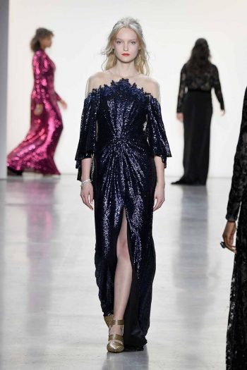 Tadashi Shoji FW'19 Fashion Show - Runway