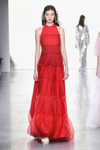 Tadashi Shoji FW'19 Fashion Show - Runway