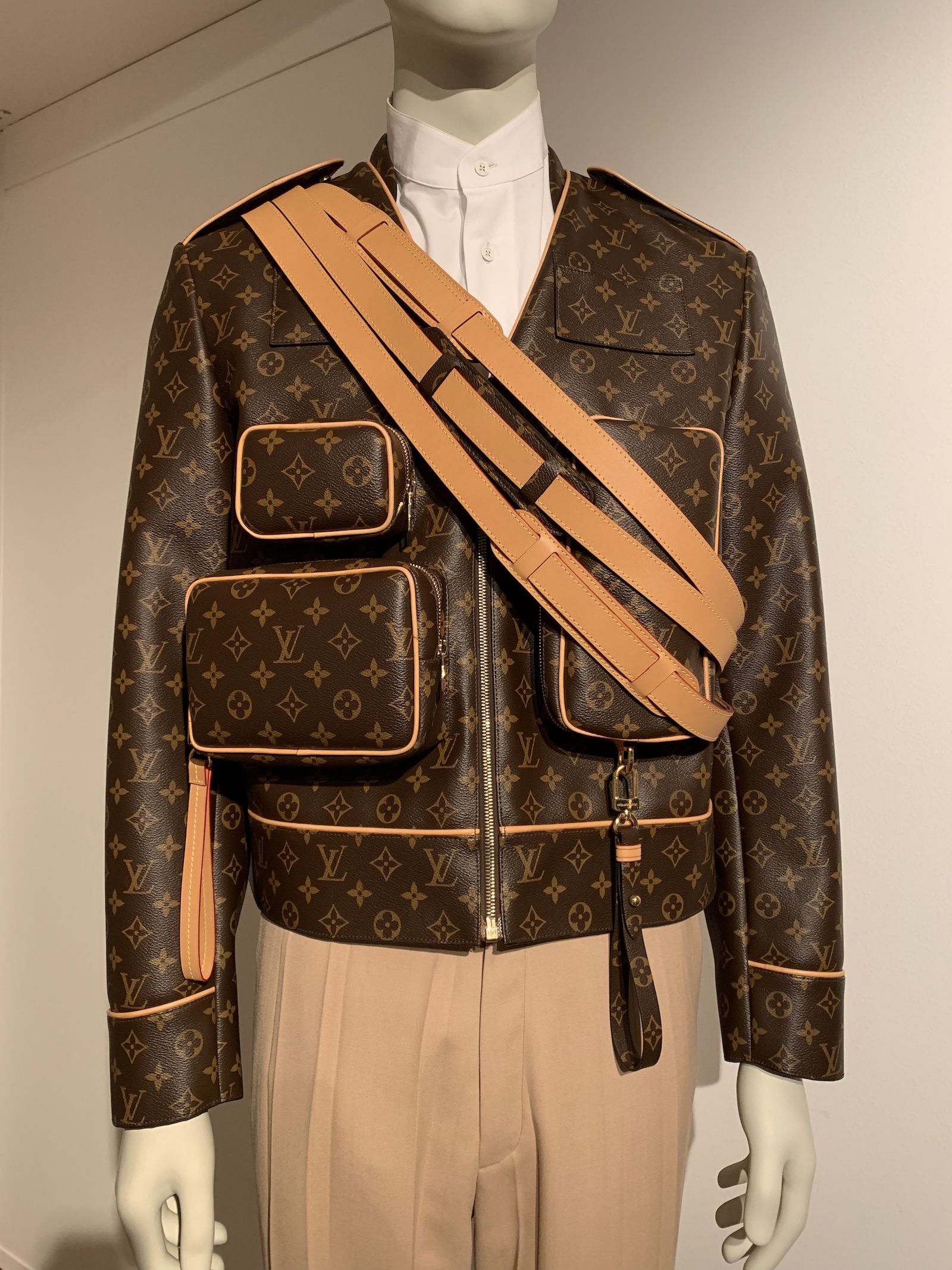 Louis Vuitton Runway Virgil Abloh SS19 Louis XIX Denim Jacket