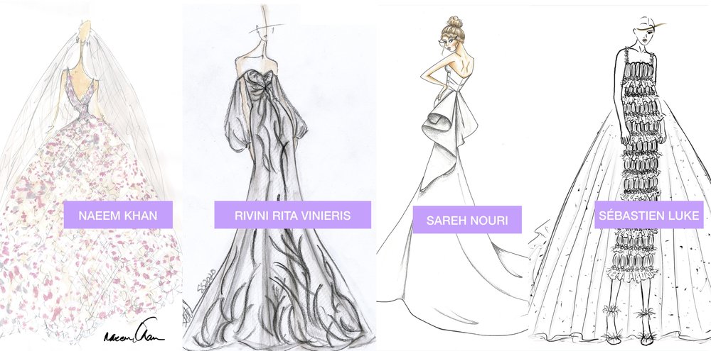 NYFW BRIDAL SPRING 2020 Preview: The Sketches