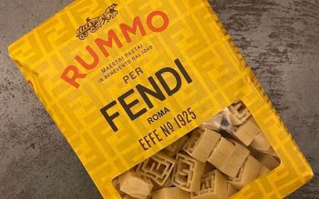 Fendi’s Show Invitation Is a Pack of Rummo Pasta