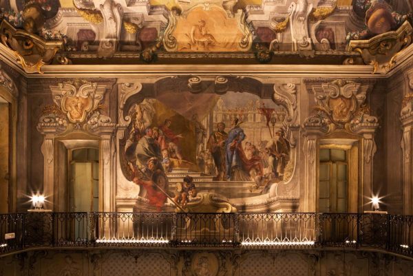 Palazzo Dugnani  frescoes by Tiepolo