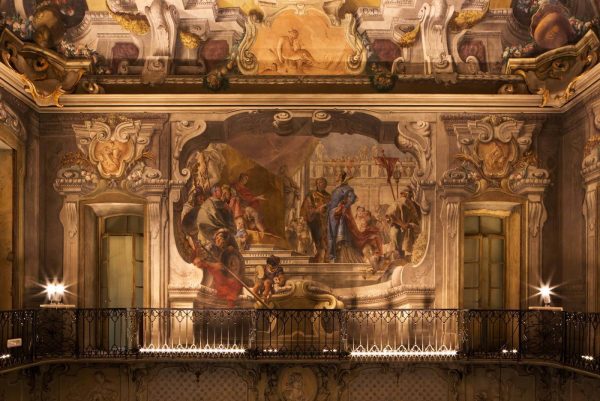 Palazzo Dugnani frescoes by Tiepolo